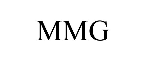 Trademark Logo MMG