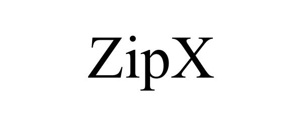 Trademark Logo ZIPX