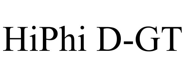Trademark Logo HIPHI D-GT