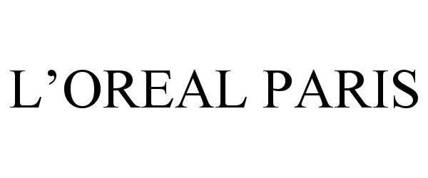 Trademark Logo L'OREAL PARIS