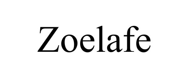Trademark Logo ZOELAFE