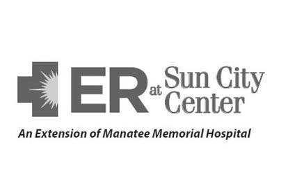 Trademark Logo ER AT SUN CITY CENTER AN EXTENSION OF MANATEE MEMORIAL HOSPITAL