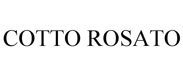  COTTO ROSATO