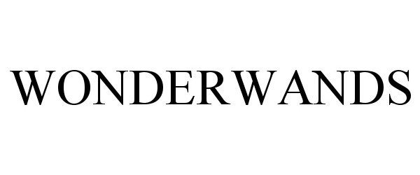 Trademark Logo WONDERWANDS
