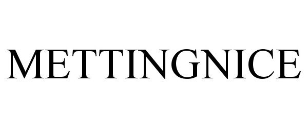 Trademark Logo METTINGNICE