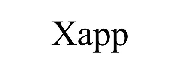 Trademark Logo XAPP