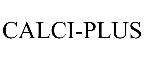 Trademark Logo CALCI-PLUS