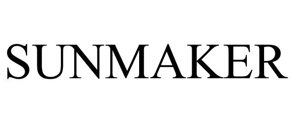 Trademark Logo SUNMAKER