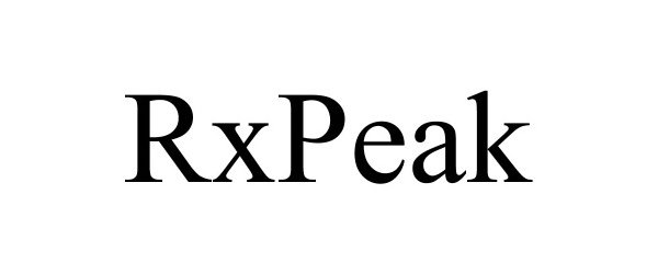Trademark Logo RXPEAK