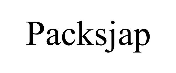 Trademark Logo PACKSJAP