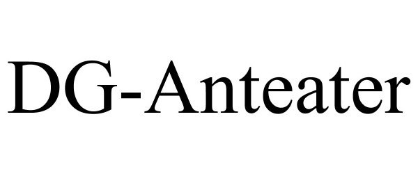 Trademark Logo DG-ANTEATER