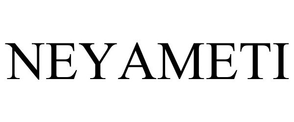 Trademark Logo NEYAMETI