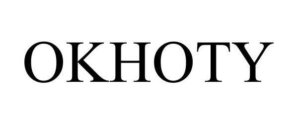 Trademark Logo OKHOTY
