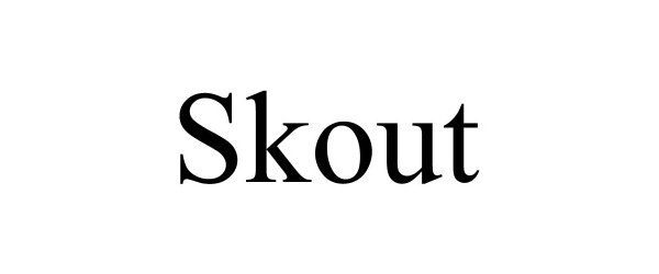 Trademark Logo SKOUT