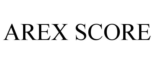  AREX SCORE