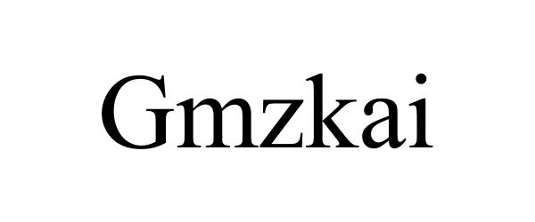 Trademark Logo GMZKAI