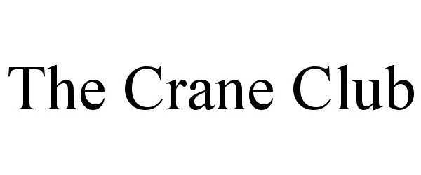  THE CRANE CLUB