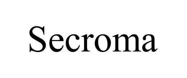 Trademark Logo SECROMA