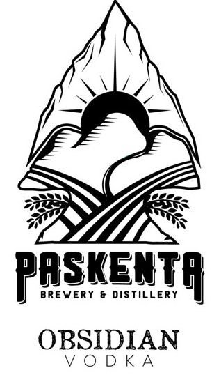  PASKENTA BREWERY &amp; DISTILLERY OBSIDIAN VODKA