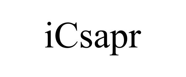 Trademark Logo ICSAPR