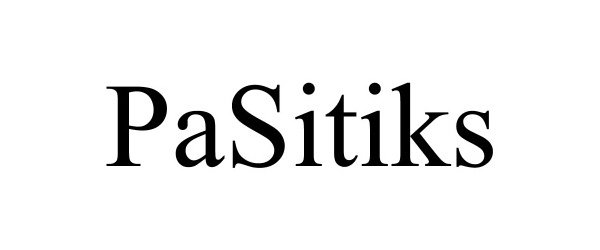 Trademark Logo PASITIKS