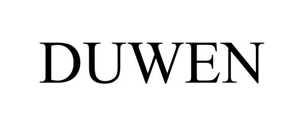 Trademark Logo DUWEN