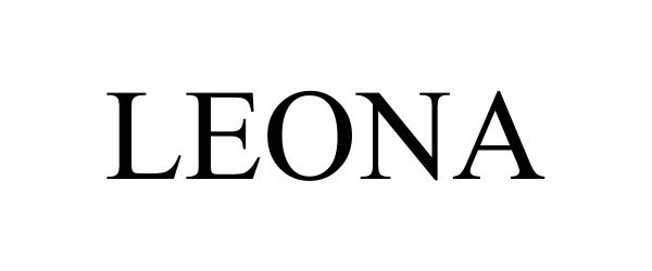Trademark Logo LEONA