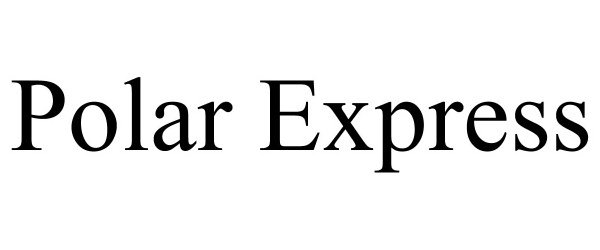 Trademark Logo POLAR EXPRESS