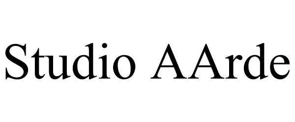 Trademark Logo STUDIO AARDE