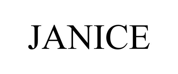 Trademark Logo JANICE