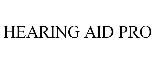  HEARING AID PRO