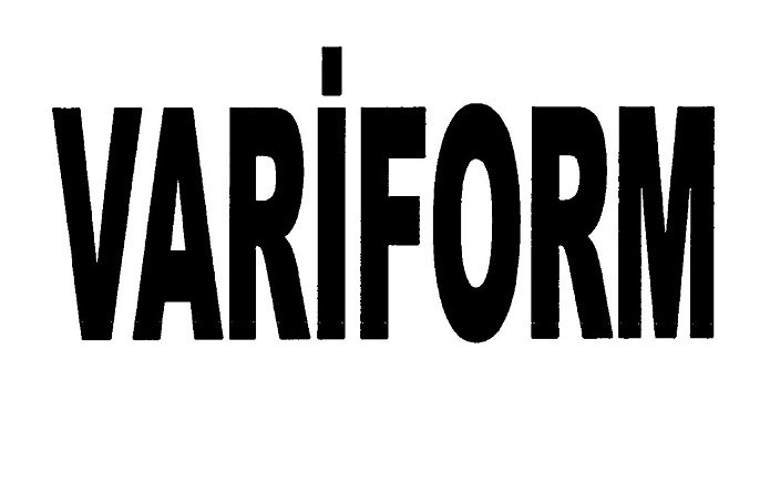 Trademark Logo VARIFORM