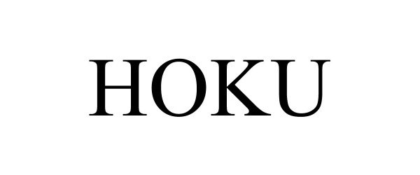 Trademark Logo HOKU