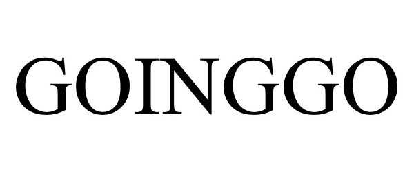 Trademark Logo GOINGGO