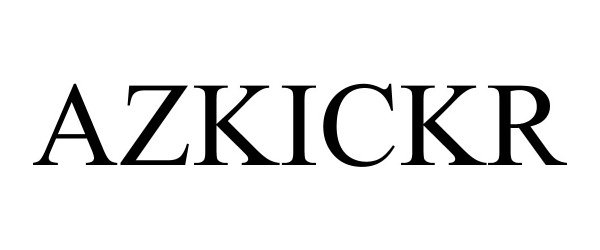 Trademark Logo AZKICKR