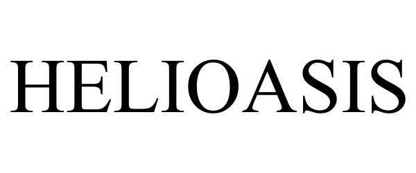 Trademark Logo HELIOASIS