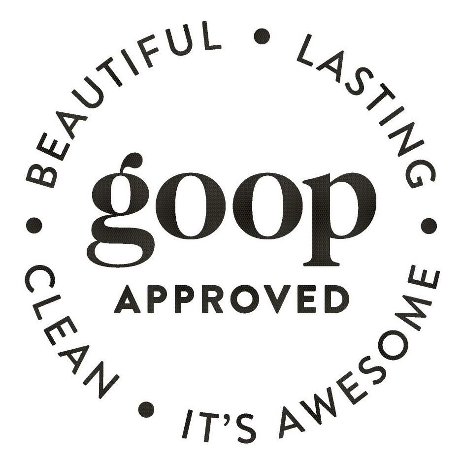 Trademark Logo GOOP APPROVED BEAUTIFUL LASTING CLEAN IT'S AWESOME
