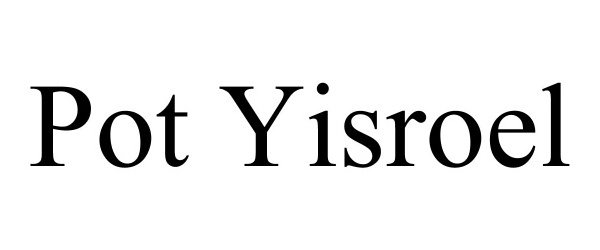 Trademark Logo POT YISROEL