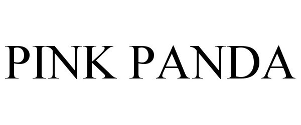 Trademark Logo PINK PANDA