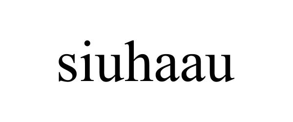 Trademark Logo SIUHAAU