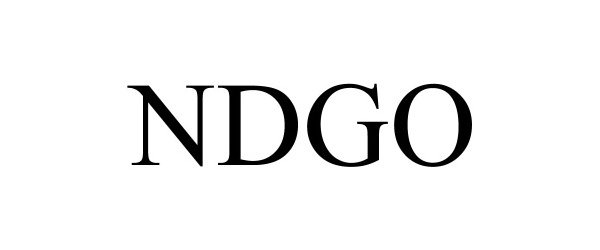 Trademark Logo NDGO