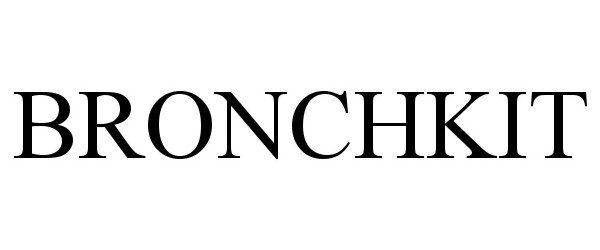 Trademark Logo BRONCHKIT