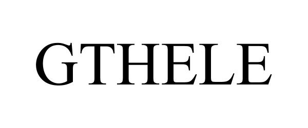 Trademark Logo GTHELE