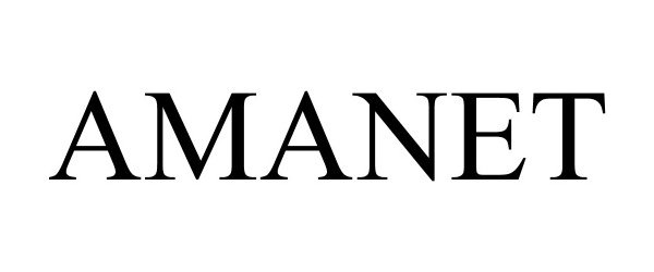 Trademark Logo AMANET