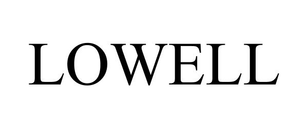 Trademark Logo LOWELL