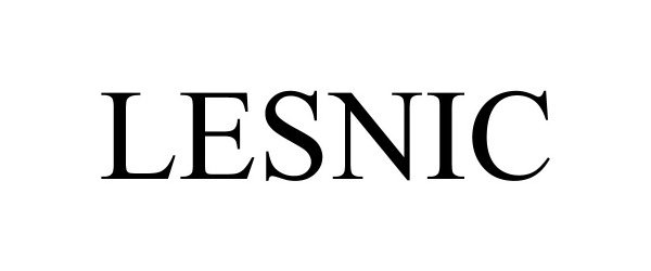 Trademark Logo LESNIC