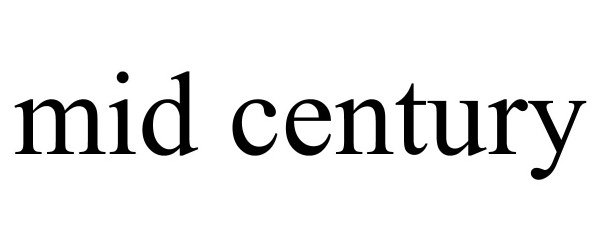 Trademark Logo MID CENTURY