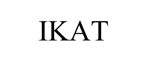 Trademark Logo IKAT