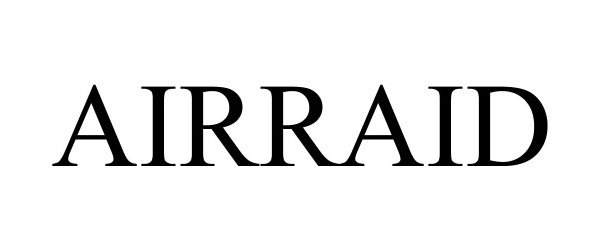 Trademark Logo AIRRAID