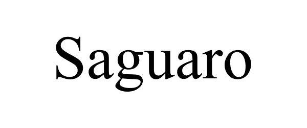 Trademark Logo SAGUARO